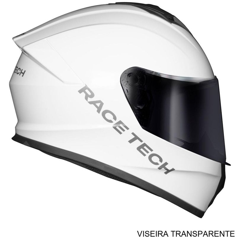 capacete race tech hit monocolor branco 58 (mp)
