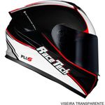 capacete race tech hit plus preto branco 58 (mp)