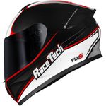 capacete race tech hit plus preto branco 58 (mp)