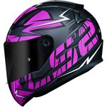 capacete ls2 rapid ff353 cromo matte preto rosa 58 (mp)