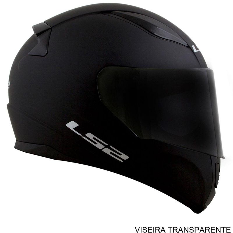 capacete ls2 rapid ff353 monocolor matte preto 58 (mp)