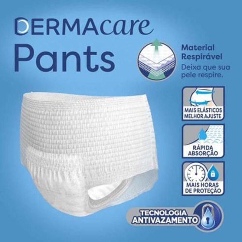 roupa íntima dermacare tena g/eg tamanho 16 unidades