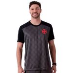 camisa infantil vasco braziline matriz chumbo 6 anos (mp)