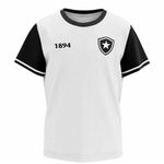 camisa masculina botafogo braziline troféu branco m (mp)