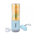 mini mixer liquidificador portátil tomate 330ml 6 lâminas usb maz-007 (mp)