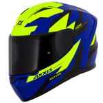 capacete axxis segment apolo active c27 blue 58 (mp)