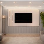 painel para tv até 75" dj móveis celine off white