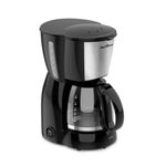 cafeteira britânia bcf19a preta e inox