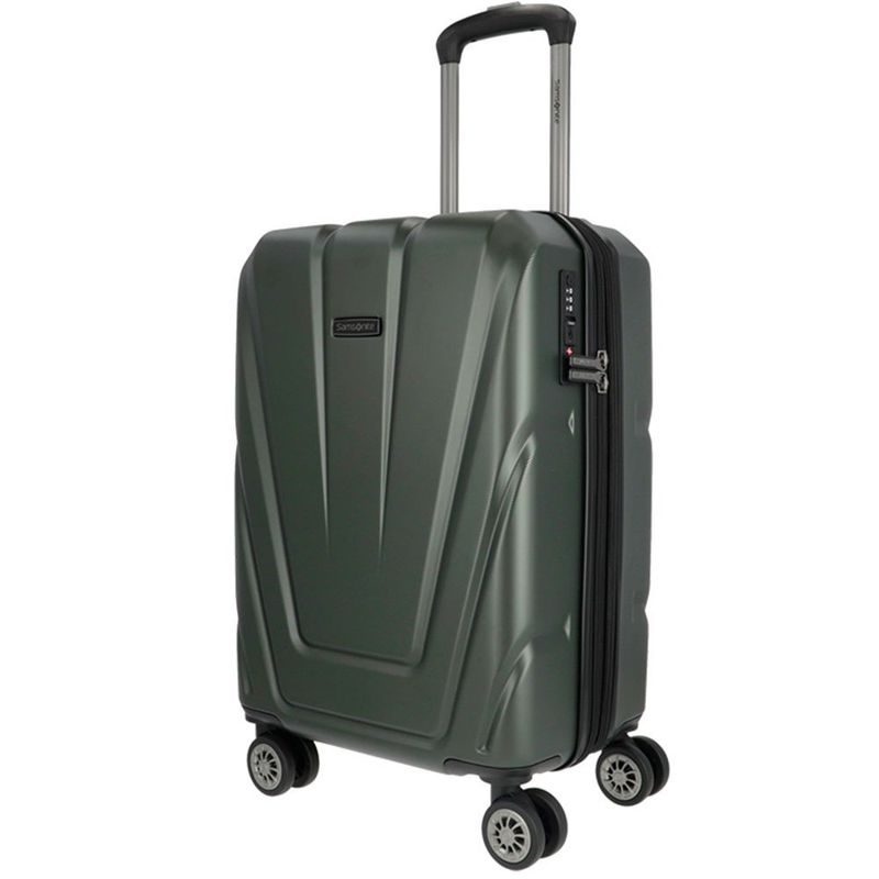 mala para viagem samsonite 3.0 hardside spinner tamanho p verde 15335215771u