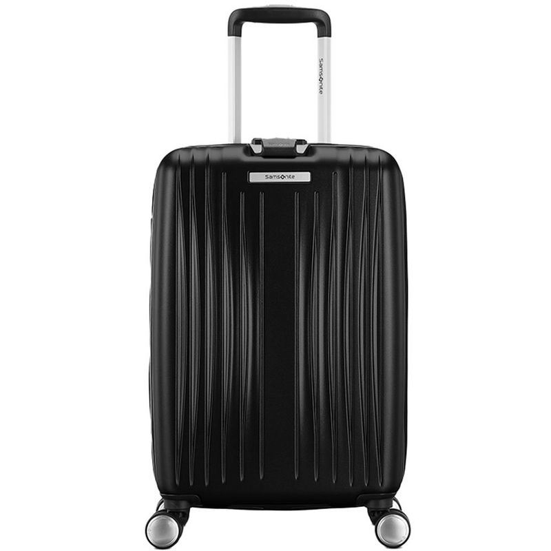 mala para viagem samsonite quartz hardside spinner tamanho p preto 15334554991u