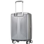 mala para viagem samsonite quartz hardside spinner tamanho p prata 15334540521u