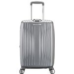 mala para viagem samsonite quartz hardside spinner tamanho m prata 15334740521u