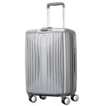 mala para viagem samsonite quartz hardside spinner tamanho m prata 15334740521u