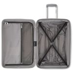 mala para viagem samsonite quartz hardside spinner tamanho m prata 15334740521u