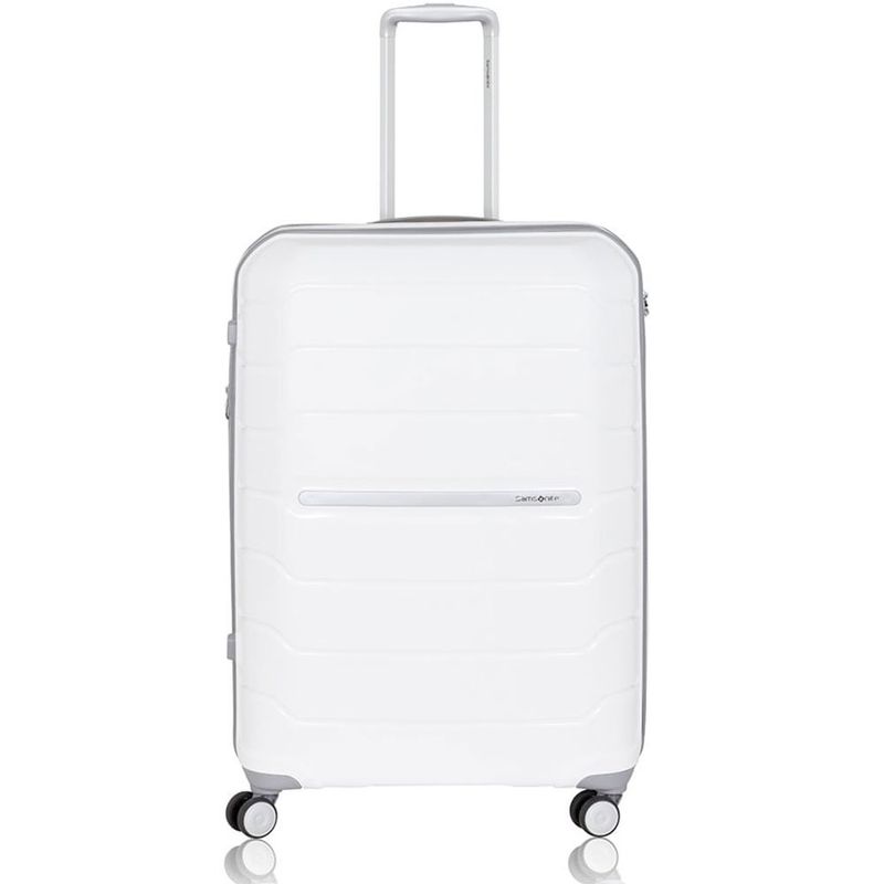 mala para viagem samsonite octolite hardside spinner tamanho p branco 7694319081u