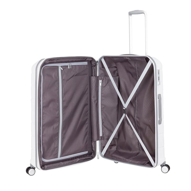 mala para viagem samsonite octolite hardside spinner tamanho p branco 7694319081u