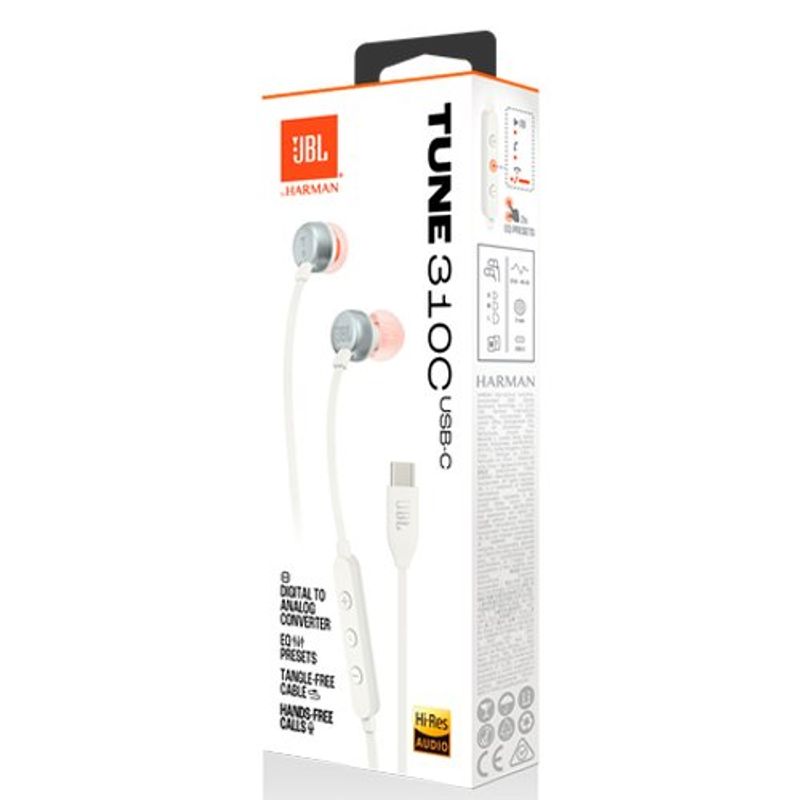fone de ouvido jbl tune branco 310c