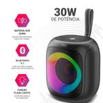 caixa de som philco 30w preto pbs30 56603794
