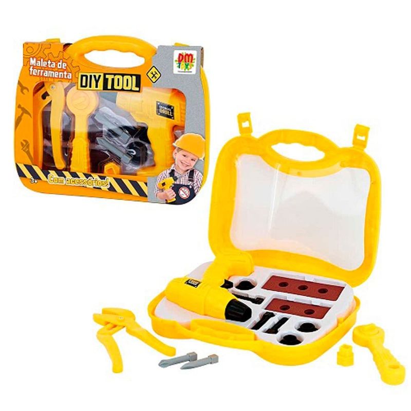 maleta de ferramentas diy tool dm toys dmt6614 (mp)