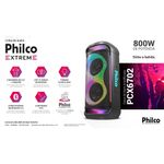 caixa acústica philco pcx6702 800w 56603801