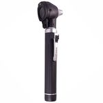 otoscópio medicate fibra óptica led preto