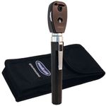 oftalmoscópio medicate clínico 5 aberturas md 8000 halógeno preto