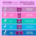 absorvente noturno maxi para escape de urina poise absorção intenso 8 unidades