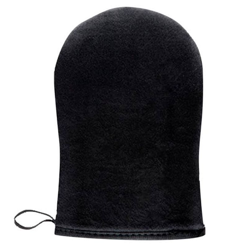 luva aplicadora de autobronzeador skelt tanning mitt preta