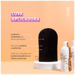 luva aplicadora de autobronzeador skelt tanning mitt preta