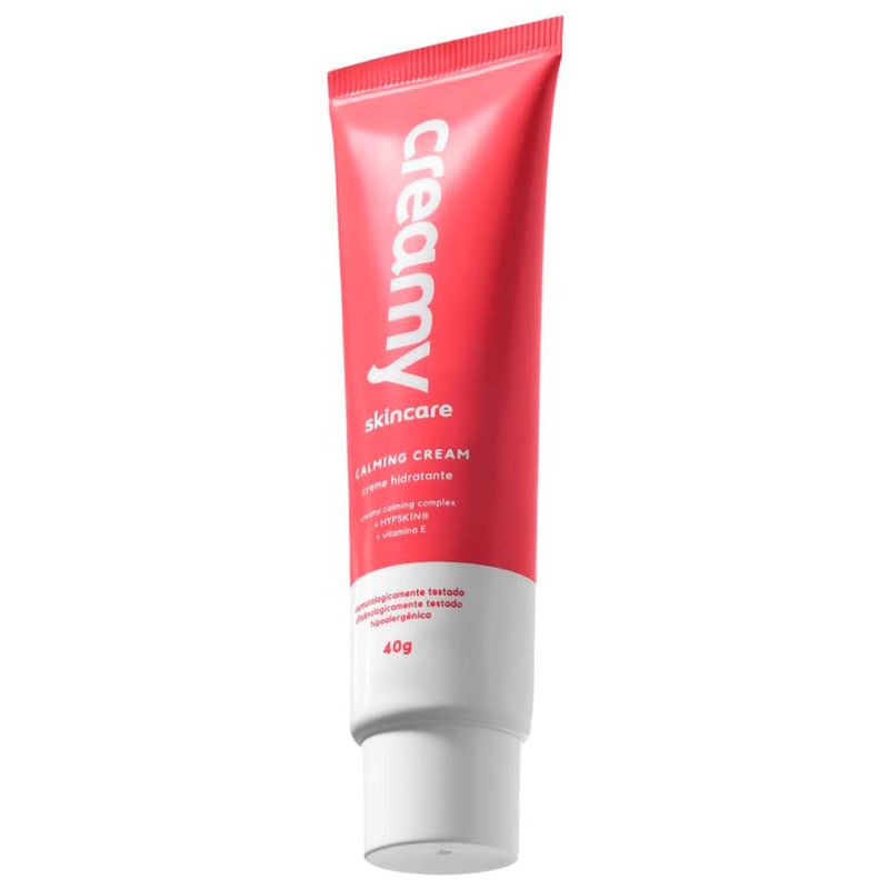 creme hidratante facial creamy skincare calming cream 40g