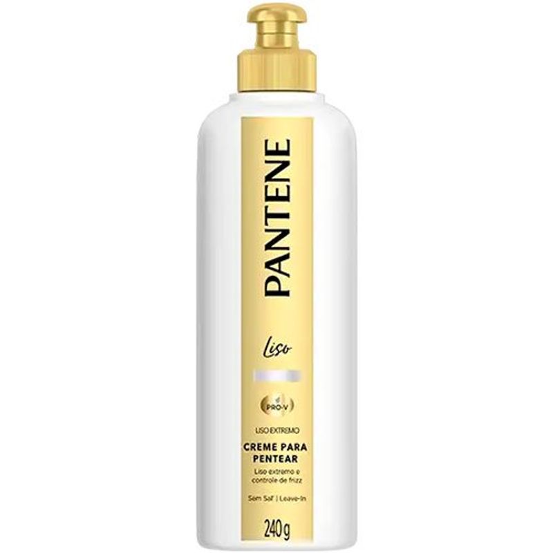 creme de pentear pantene pro-v liso extremo 240g