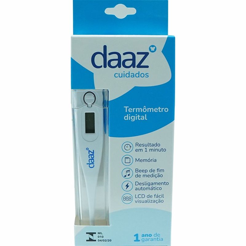 termômetro digital daaz branco