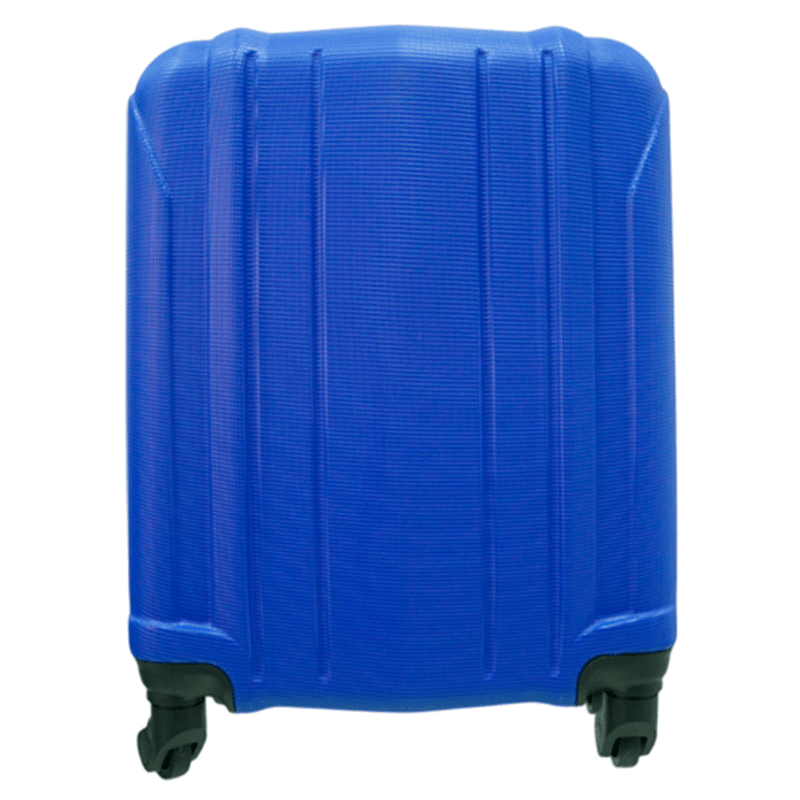 mala com rodas 20" abs latcor modelo 718 azul