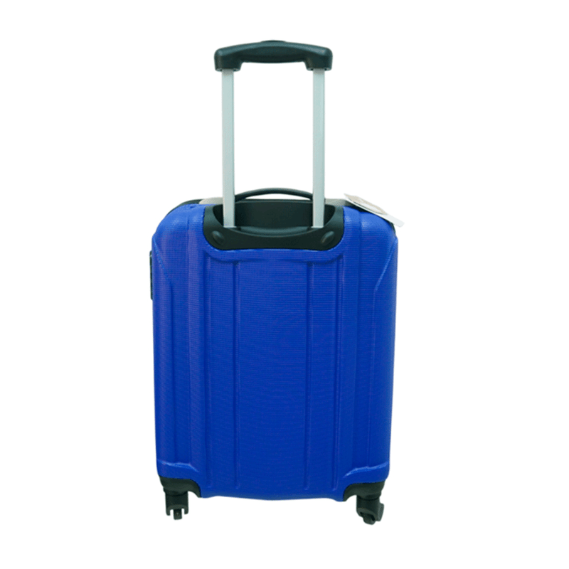 mala com rodas 20" abs latcor modelo 718 azul