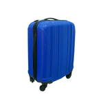 mala com rodas 20" abs latcor modelo 718 azul