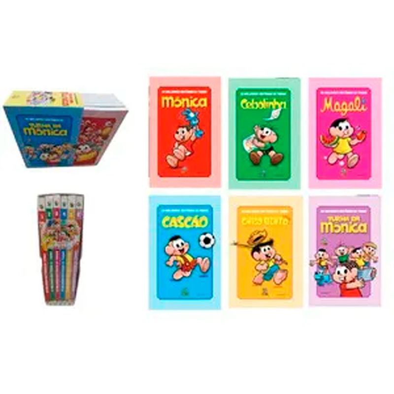 livro as melhores historias da turma box panini books (mp)