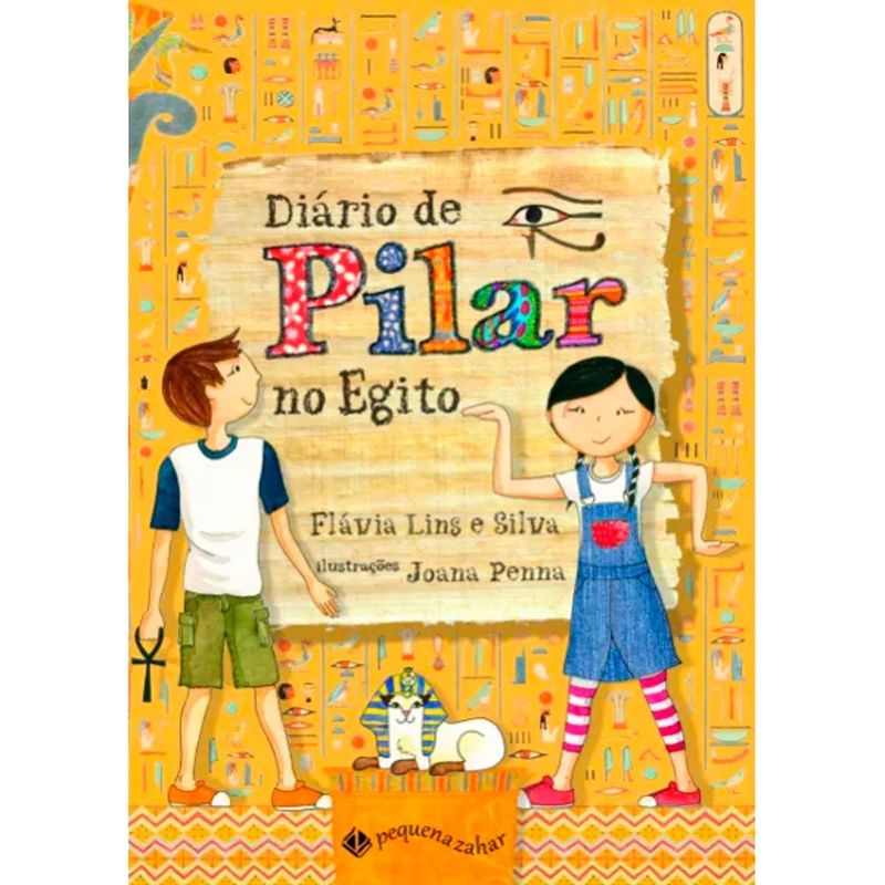 livro diário de pilar no egito nova edição pequena zahar (mp)