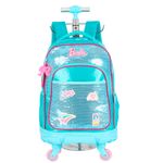 mochila luxcel barbie mc47702bb azul