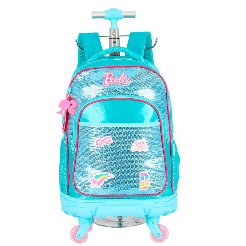mochila luxcel barbie mc47702bb azul