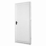 porta de aço laminada direita 215x65cm mgm minas sul branca (mp)