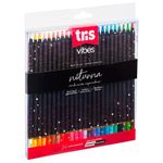 lápis de cor tris vibes 24 cores 907462