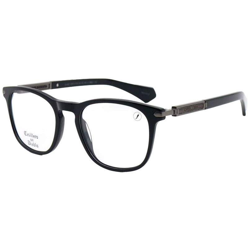 armação para óculos de grau masculino chilli beans casillero del diablo preto (mp)