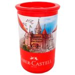 apontador tubo com deposito faber castell (mp)