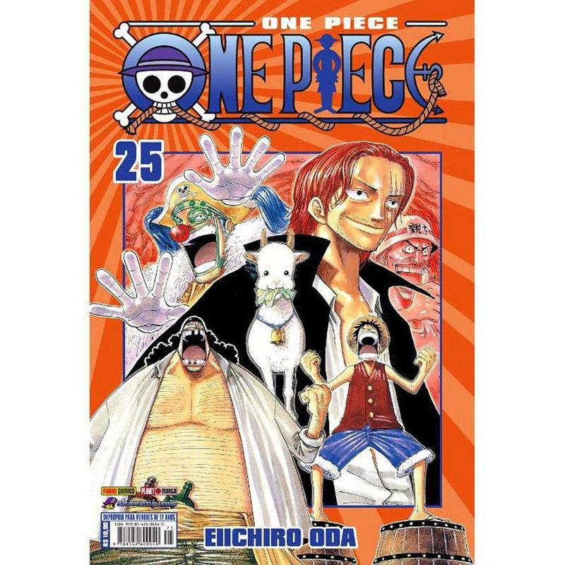 livro mangá one piece volume 05 panini books (mp)