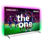 smart tv led 65" 4k philips the one ambilight (mp)