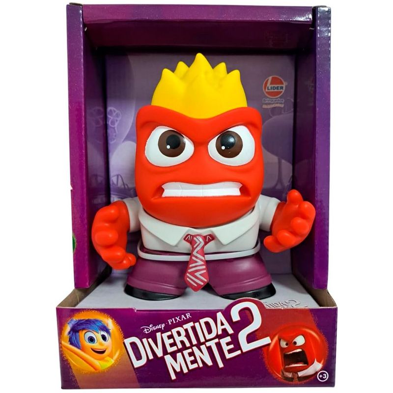 boneco líder raiva - divertidamente 2 3700