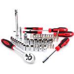 kit de ferramentas kingtool 325 peças preto a-bi