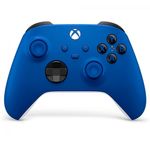 controle xbox sem fio shock qau-00065 azul (imp)