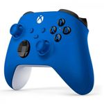 controle xbox sem fio shock qau-00065 azul (imp)