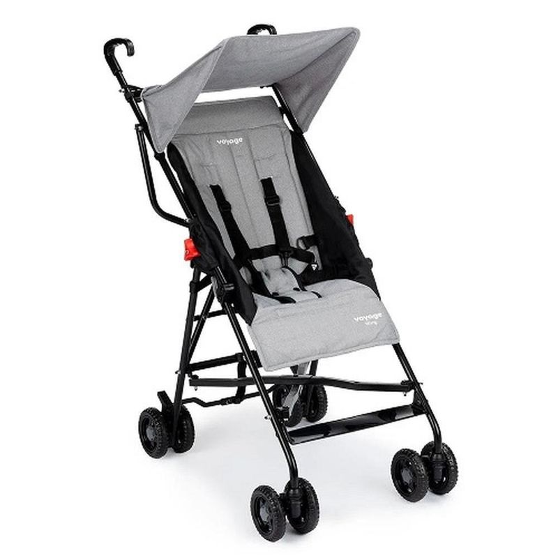Carrinho Voyage Wing Cinza Mescla IMP02624